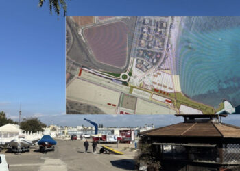 Marina Piccola cambia volto con la grande piazza sul mare: ecco come si presenta oggi, ecco come sarà in futuro (VIDEO)