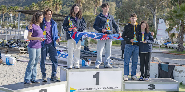 Cagliari, conclusa la nazionale Nacra 15: podio per Sirena Dessy, Ghiani Zonca e Vargiu Lisci