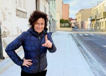 Il “miracolo” a Pirri, realizzati dopo decenni i marciapiedi in via Risorgimento: “Missione compiuta”