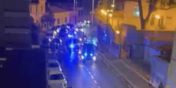 Notte di paura in viale San Vincenzo a Cagliari: l’ennesimo incidente scuote i residenti esasperati (VIDEO)