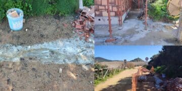 Cemento a due passi dal mare a Chia, i lavori di completamento dei servizi igienici non mettono tutti d’accordo