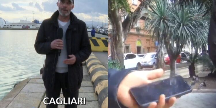 Cagliari, l’inviato di Striscia la Notizia alla caccia dei “compro oro on the road”