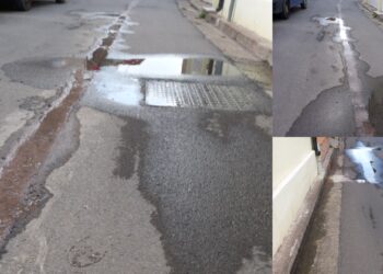 Samassi, ingente perdita idrica dopo i lavori per la messa in posa della fibra ottica