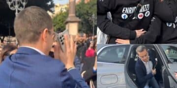 Cagliari, centinaia di persone per Rizzi in piazza Yenne: si inizia con un minuto di silenzio in ricordo della giovane travolta e uccisa dopo aver salvato un animale