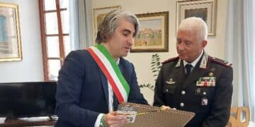 Monserrato, ospite in municipio il Comandante Provinciale dell’Arma dei Carabinieri Luigi Grasso