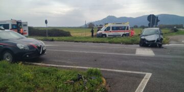 Schianto a Pabillonis sulla Ss 197: due feriti in condizioni critiche