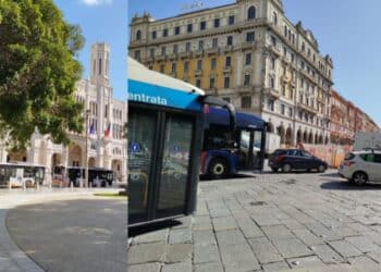 Cagliari, il Largo assediato dai bus e la nuova via Roma va in tilt: “Arretrare il cantiere o fare una rotatoria provvisoria”