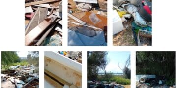 Cagliari, discarica a cielo aperto tra I Fenicotteri e la laguna di Santa Gilla: “E Zedda cosa fa?”