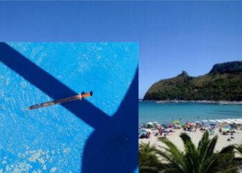 Poetto, allarme siringhe in spiaggia: la denuncia di una giovane madre, rischi anche per i bambini