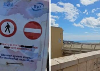 Cagliari, incubo senza fine: di nuovo guasto l’ascensore del Bastione