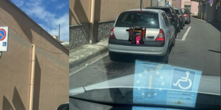 Selargius, parcheggi per i disabili occupati dagli automobilisti incivili: “Forse non sapete cosa vuol dire avere un disabile grave in casa”