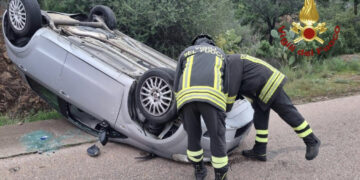 Tortolì, incidente sulla provinciale 27: ferito un ragazzo