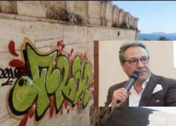 Cagliari, allarme graffiti vandalici: “Vietiamo le bombolette ai minorenni, il Comune denunci gli autori”