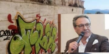 Cagliari, allarme graffiti vandalici: “Vietiamo le bombolette ai minorenni, il Comune denunci gli autori”