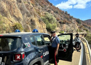 Violento frontale fra moto a Burcei: due feriti gravissimi, 41enne al Brotzu di Cagliari in elisoccorso