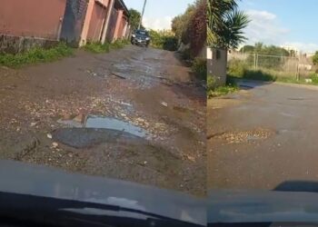 “Noi, abitanti di Barracca Manna imprigionati tra voragini e promesse mancate: arrivare alla rotonda del Brotzu è un incubo” (VIDEO)