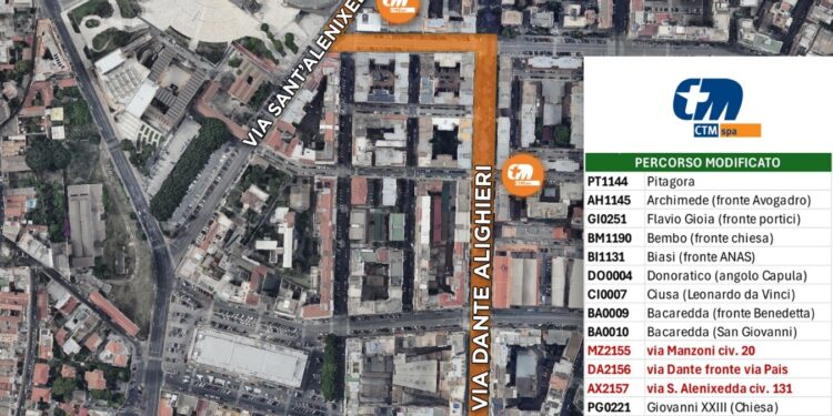 Autobus Ctm a Cagliari, la grande novità: nuovo collegamento dal Cep al mercato di Sant’Alenixedda