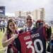 Tamara e Diego, un matrimonio speciale allo stadio e il Cagliari trionfa: “Il doppio sogno tutto nostro”