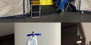 Cagliari, continua lo sciopero della fame degli Oss accampati in via Roma: “Nessuna risposta da chi deve portarci il lavoro”