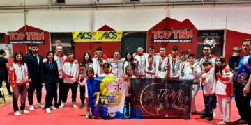 Gli atleti sardi al Roma Gladiator Open Internazionale di Taekwon-Do