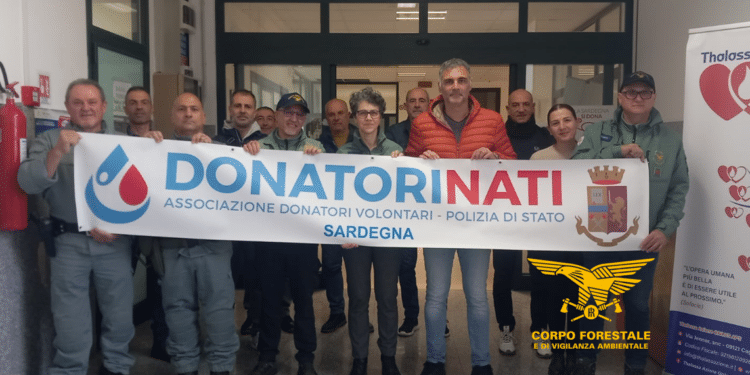 Oristano, il Corpo forestale aderisce alla campagna di donazione del sangue