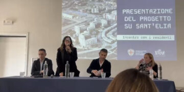 Alessandra Todde a Sant’Elia: “Riqualificheremo gli alloggi del Favero, noi siamo una squadra vincente” (VIDEO)