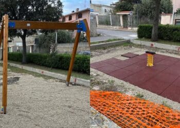 Assemini, vandali scatenati: per la terza volta distrutti i giochi per i bimbi