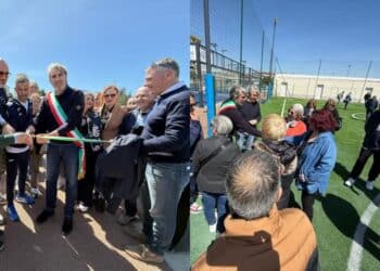 Monserrato, inaugurati gli impianti sportivi in via Argentina
