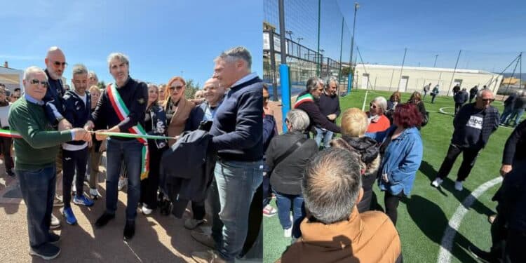 Monserrato, inaugurati gli impianti sportivi in via Argentina