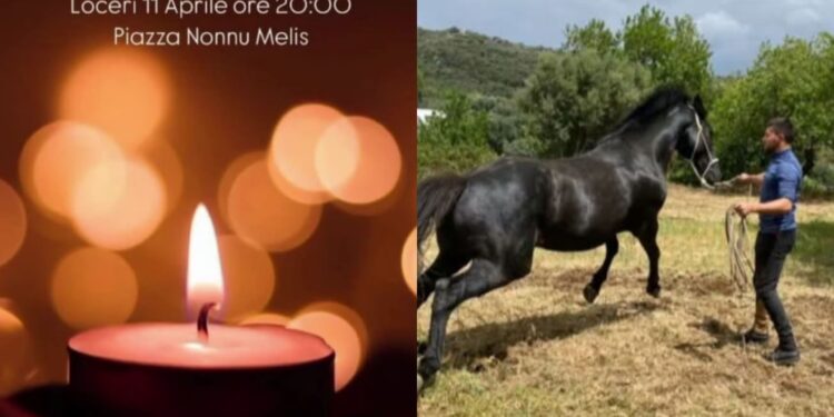 Loceri si unisce al dolore per la morte di Marco Mameli: fiaccolata in centro