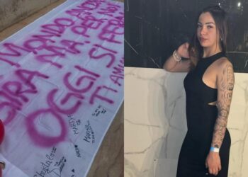 Quartu Sant’Elena, centinaia di persone in lacrime per l’ultimo saluto ad Asia Loddo: tra palloncini e fumogeni