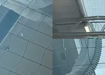 Cagliari, il mercato di piazza Nazzari non regge al maltempo: piove fra i box