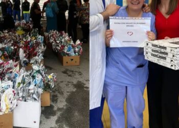 Uova di cioccolato, pizze e super eroi per la Pasqua dei bimbi in ospedale