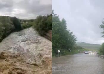 Mandas isolata, bomba d’acqua pazzesca in Trexenta: 80 mm di pioggia, devastate case e strutture comunali