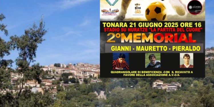 In campo per aiutare chi ha bisogno: a Tonara il 2° Memorial “Gianni, Mauretto e Pieraldo”