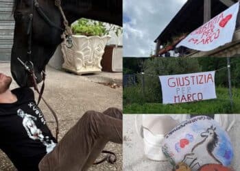 Sardegna, lenzuola bianche per le vie dei paesi: “Giustizia per Marco”