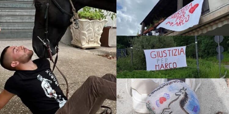 Sardegna, lenzuola bianche per le vie dei paesi: “Giustizia per Marco”