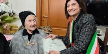 Sinnai in festa, 101 candeline per Maria