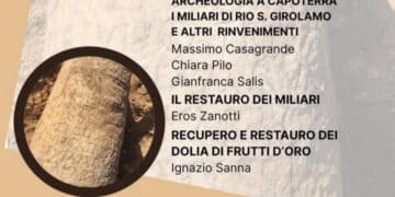 Capoterra, dai lavori per le opere idrauliche a Rio San Girolamo spuntano i miliari