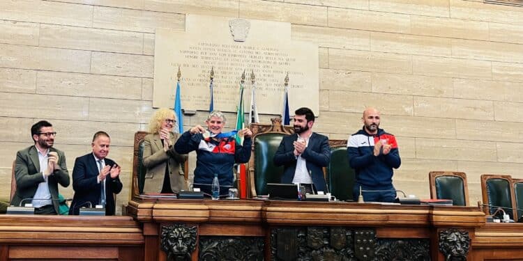 Da Cagliari alle vette olimpiche, palazzo Bacaredda in festa per Sabrina Piras