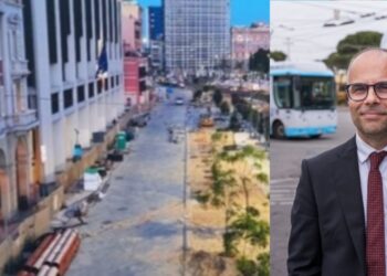 Cagliari, in via Roma caos e ritardi: niente corsia preferenziale per gli autobus