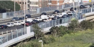Cagliari, nuovo tamponamento sull’Asse Mediano: traffico in tilt