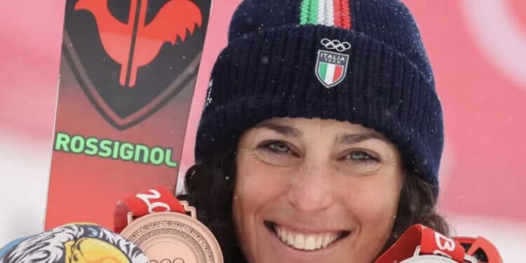 Federica Brignone cade durante  lo slalom gigante: ricoverata in ospedale