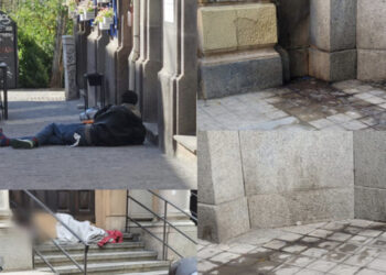 Cagliari, piazza del Carmine come un hotel-latrina a cielo aperto: residenti esasperati