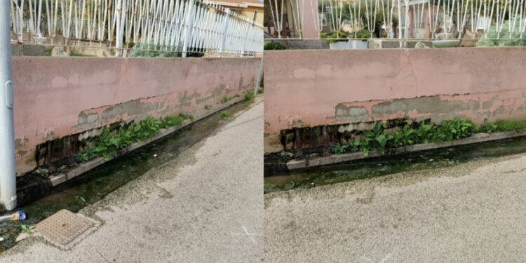 Capoterra, fogne a cielo aperto: i residenti di Via Milano furiosi