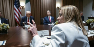 Giorgia Meloni a Washington, Trump: “È una premier eccezionale “