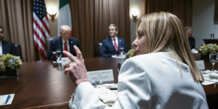 Giorgia Meloni a Washington, Trump: “È una premier eccezionale “