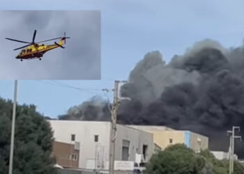 Olbia, devastante rogo alle porte della città: in fiamme il cantiere nautico di Cala Saccaia