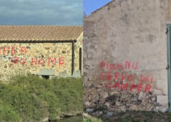 A Porto Botte scritte contro il sindaco e i camperisti: “Se avete problemi o critiche, sapete bene dove trovarmi”
