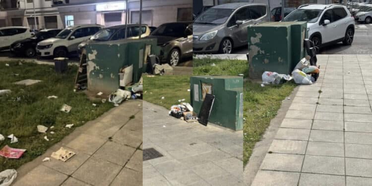 Cagliari, ancora degrado in città: “Rifiuti di ogni tipo vicino a Palazzo Regio”